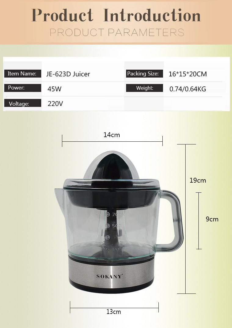 Portable Electric Blender Fruit Lemon Citrus Juicer Multi-function Milkshake Mixer Juice Maker Fruit Blender Juicing Machine