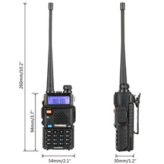 Baofeng Uv-5R Three Segment Walkie Talkie Vhf 220-226Mhz Uhf Frequency Dual Antenna Walkie Talkie Civil Handpiece