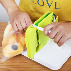 Portable Bag Sealer Sealing Device Food Saver Tie Machine