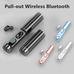 New Wireless Bluetooth In-ear Invisible Mini Battery Life Long Standby Noise Cancelling Headsets