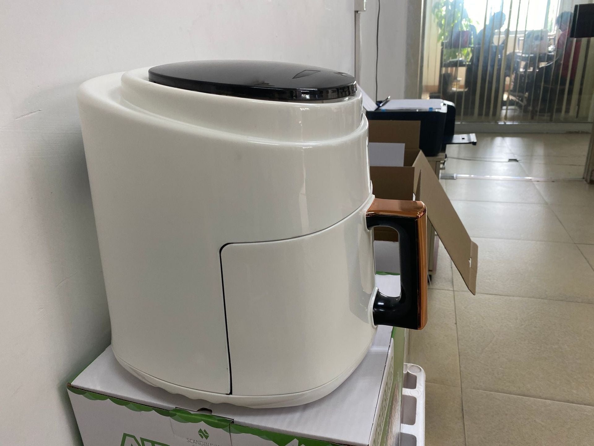 Air Fryer Large Capacity 6L 8L Intelligent Electric Fryer